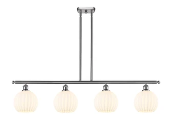 Ballston LED Island Pendant in Antique Copper (405|516-4I-AC-G124-8-LED)