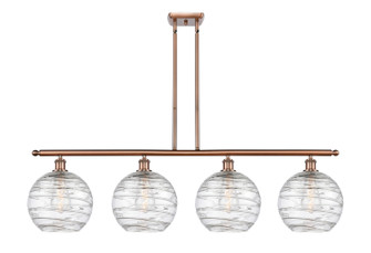 Ballston LED Island Pendant in Antique Copper (405|516-4I-AC-G1213-10-LED)