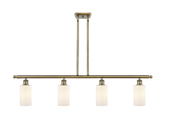 Ballston Four Light Island Pendant in Antique Brass (405|516-4I-AB-G801)