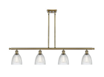 Ballston LED Island Pendant in Antique Brass (405|516-4I-AB-G382-LED)