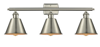 Ballston LED Bath Vanity in Brushed Satin Nickel (405|516-3W-SN-G93-LED)