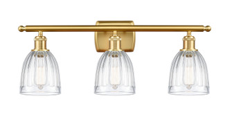 Ballston LED Bath Vanity in Satin Gold (405|516-3W-SG-G442-LED)