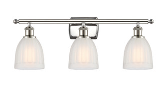 Ballston Three Light Bath Vanity in Polished Nickel (405|516-3W-PN-G441)