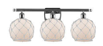 Ballston Three Light Bath Vanity in Polished Chrome (405|516-3W-PC-G121-8RW)