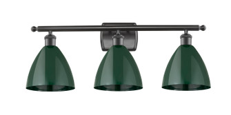 Ballston Three Light Bath Vanity in Oil Rubbed Bronze (405|516-3W-OB-MBD-75-GR)