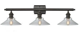 Ballston Three Light Bath Vanity in Oil Rubbed Bronze (405|516-3W-OB-G132)
