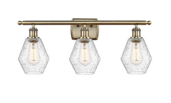 Ballston Three Light Bath Vanity in Antique Brass (405|516-3W-AB-G654-6)