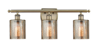 Ballston Three Light Bath Vanity in Antique Brass (405|516-3W-AB-G116)