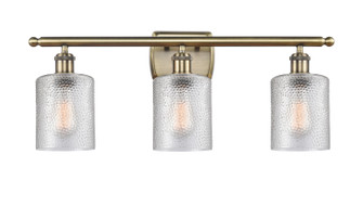 Ballston Three Light Bath Vanity in Antique Brass (405|516-3W-AB-G112)