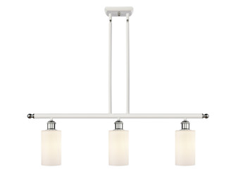 Ballston Three Light Island Pendant in White Polished Chrome (405|516-3I-WPC-G801)