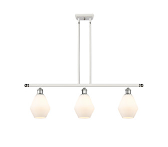 Ballston Three Light Island Pendant in White Polished Chrome (405|516-3I-WPC-G651-6)