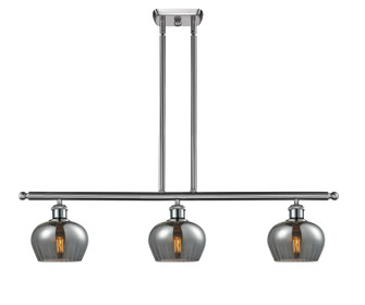Ballston Three Light Island Pendant in Brushed Satin Nickel (405|516-3I-SN-G93)