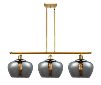 Ballston Three Light Island Pendant in Satin Gold (405|516-3I-SG-G93-L)
