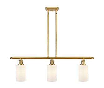 Ballston Three Light Island Pendant in Satin Gold (405|516-3I-SG-G801)
