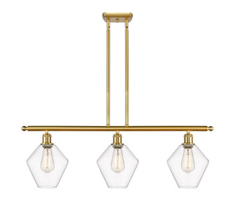 Ballston LED Island Pendant in Satin Gold (405|516-3I-SG-G652-8-LED)