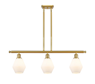 Ballston LED Island Pendant in Satin Gold (405|516-3I-SG-G651-6-LED)