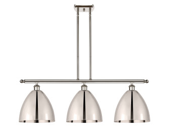 Ballston Three Light Island Pendant in Polished Nickel (405|516-3I-PN-MBD-9-PN)