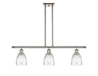 Ballston Three Light Island Pendant in Polished Nickel (405|516-3I-PN-G442)