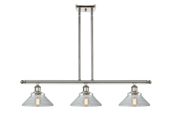 Ballston Three Light Island Pendant in Polished Nickel (405|516-3I-PN-G132)