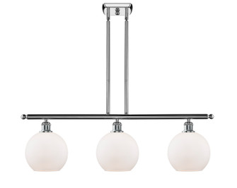 Ballston Three Light Island Pendant in Polished Chrome (405|516-3I-PC-G121-8)