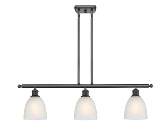 Ballston Three Light Island Pendant in Oil Rubbed Bronze (405|516-3I-OB-G381)