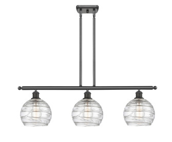 Ballston Three Light Island Pendant in Oil Rubbed Bronze (405|516-3I-OB-G1213-8)