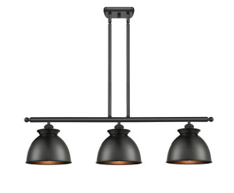 Ballston Three Light Island Pendant in Matte Black (405|516-3I-BK-M14-BK)