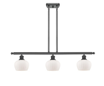Ballston Three Light Island Pendant in Matte Black (405|516-3I-BK-G91)
