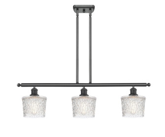Ballston Three Light Island Pendant in Matte Black (405|516-3I-BK-G402)