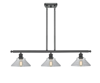 Ballston Three Light Island Pendant in Matte Black (405|516-3I-BK-G132)