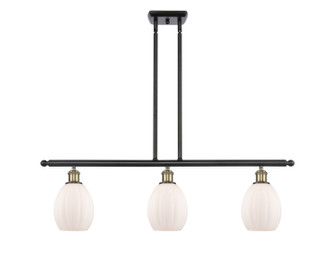 Ballston Three Light Island Pendant in Black Antique Brass (405|516-3I-BAB-G81)