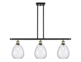 Ballston Three Light Island Pendant in Black Antique Brass (405|516-3I-BAB-G372)