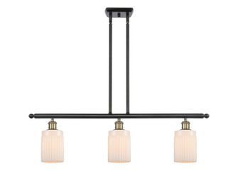 Ballston Three Light Island Pendant in Black Antique Brass (405|516-3I-BAB-G341)