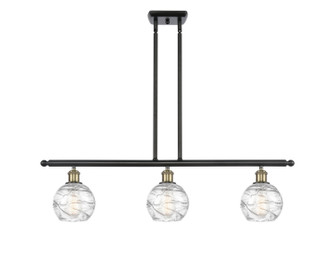 Ballston LED Island Pendant in Black Antique Brass (405|516-3I-BAB-G1213-6-LED)