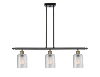 Ballston Three Light Island Pendant in Black Antique Brass (405|516-3I-BAB-G112)