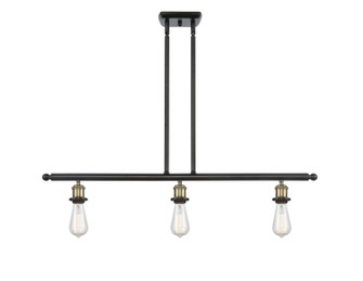 Ballston Three Light Island Pendant in Black Antique Brass (405|516-3I-BAB)