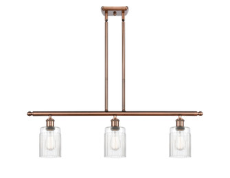 Ballston Three Light Island Pendant in Antique Copper (405|516-3I-AC-G342)