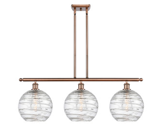 Ballston LED Island Pendant in Antique Copper (405|516-3I-AC-G1213-10-LED)