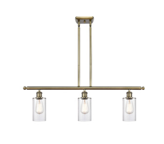 Ballston Three Light Island Pendant in Antique Brass (405|516-3I-AB-G802)