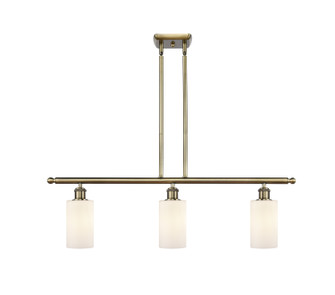 Ballston Three Light Island Pendant in Antique Brass (405|516-3I-AB-G801)