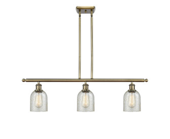 Ballston Three Light Island Pendant in Antique Brass (405|516-3I-AB-G259)