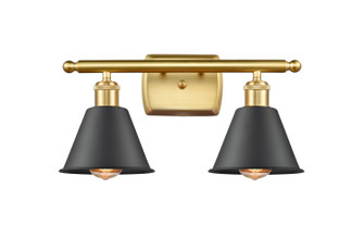 Ballston Two Light Bath Vanity in Satin Gold (405|516-2W-SG-M8)