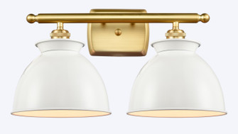 Ballston Two Light Bath Vanity in Satin Gold (405|516-2W-SG-M14-W)