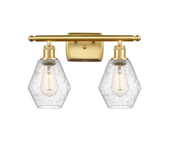 Ballston Two Light Bath Vanity in Satin Gold (405|516-2W-SG-G654-6)