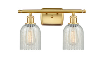 Ballston Two Light Bath Vanity in Satin Gold (405|516-2W-SG-G2511)