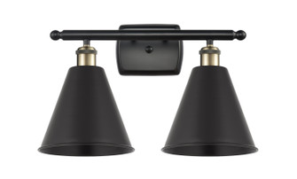 Ballston Two Light Bath Vanity in Polished Nickel (405|516-2W-PN-MBC-8-PN)