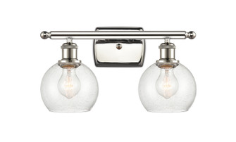 Ballston Two Light Bath Vanity in Polished Nickel (405|516-2W-PN-G124-6)