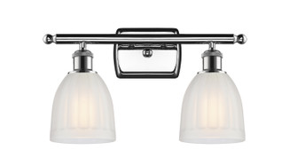 Ballston Two Light Bath Vanity in Polished Chrome (405|516-2W-PC-G441)