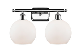 Ballston Two Light Bath Vanity in Polished Chrome (405|516-2W-PC-G121-8)