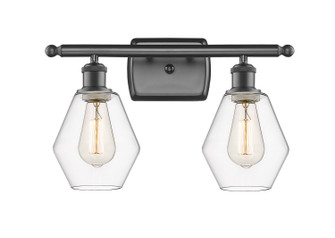 Ballston Two Light Bath Vanity in Oil Rubbed Bronze (405|516-2W-OB-G652-6)